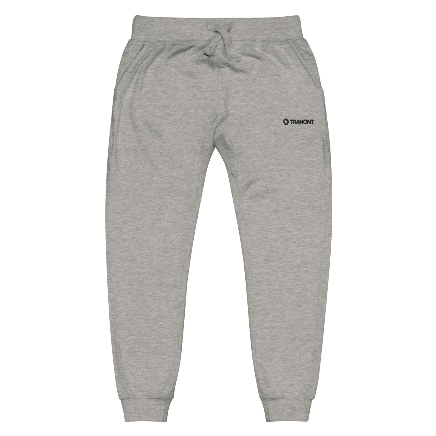 Tranont - Unisex fleece sweatpants - Embroidered logo