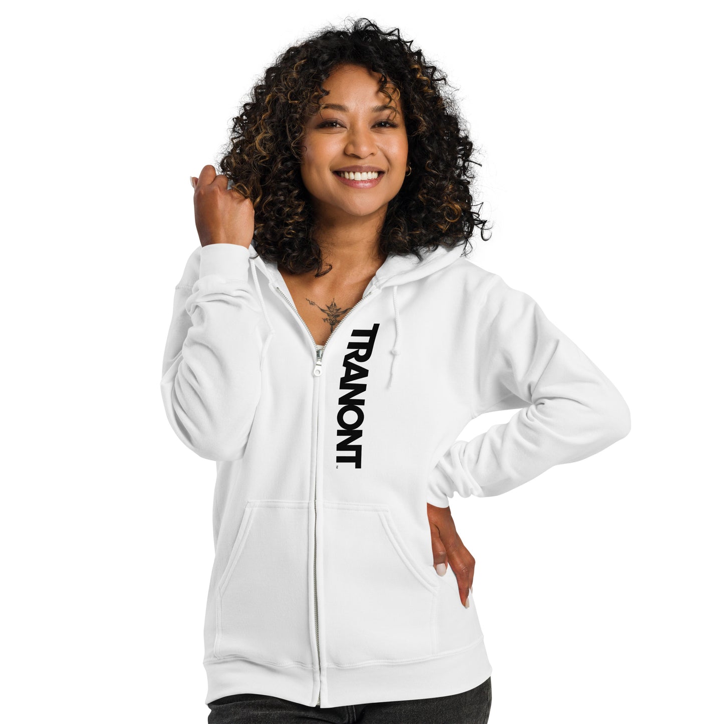 Tranont - Unisex heavy blend zip hoodie